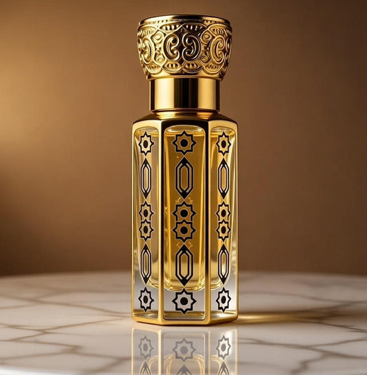 Wood Oud Attar -12ML premium bottle and wooden box